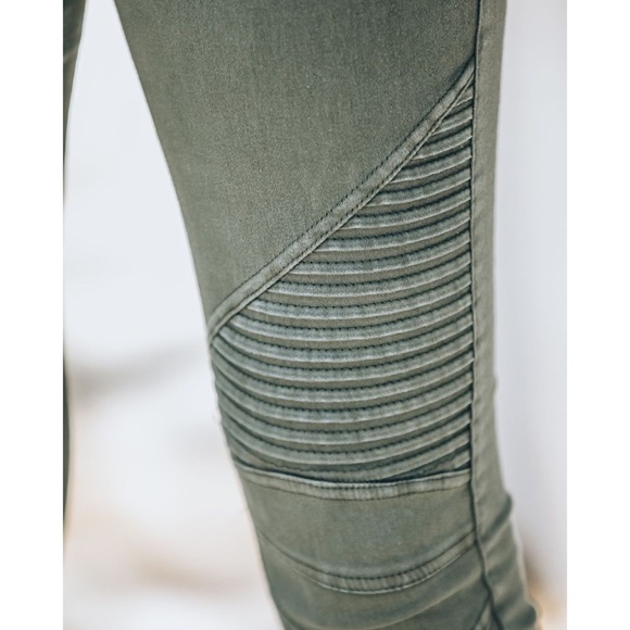 LAST ONE - PIPER JEGGING OLIVE - Picture 7 of 8